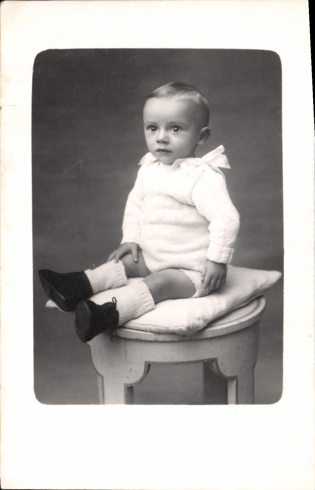 CARTE PHOTO Enfant Bebe