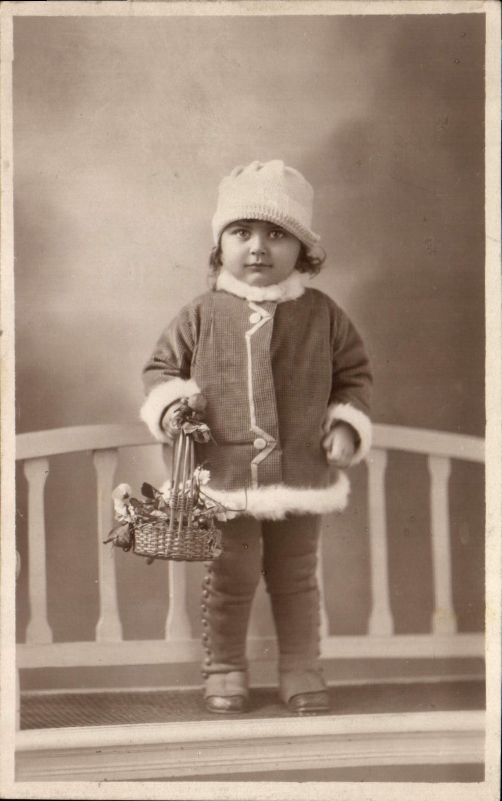 CARTE PHOTO Enfant Bebe