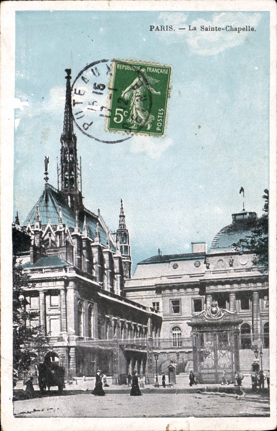 CPA Paris la Sainte Chapelle 