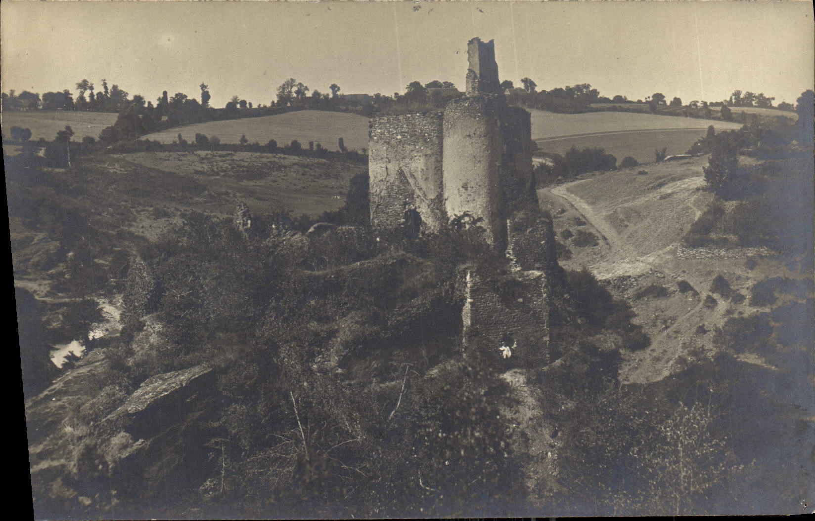 CARTE PHOTO Chateau