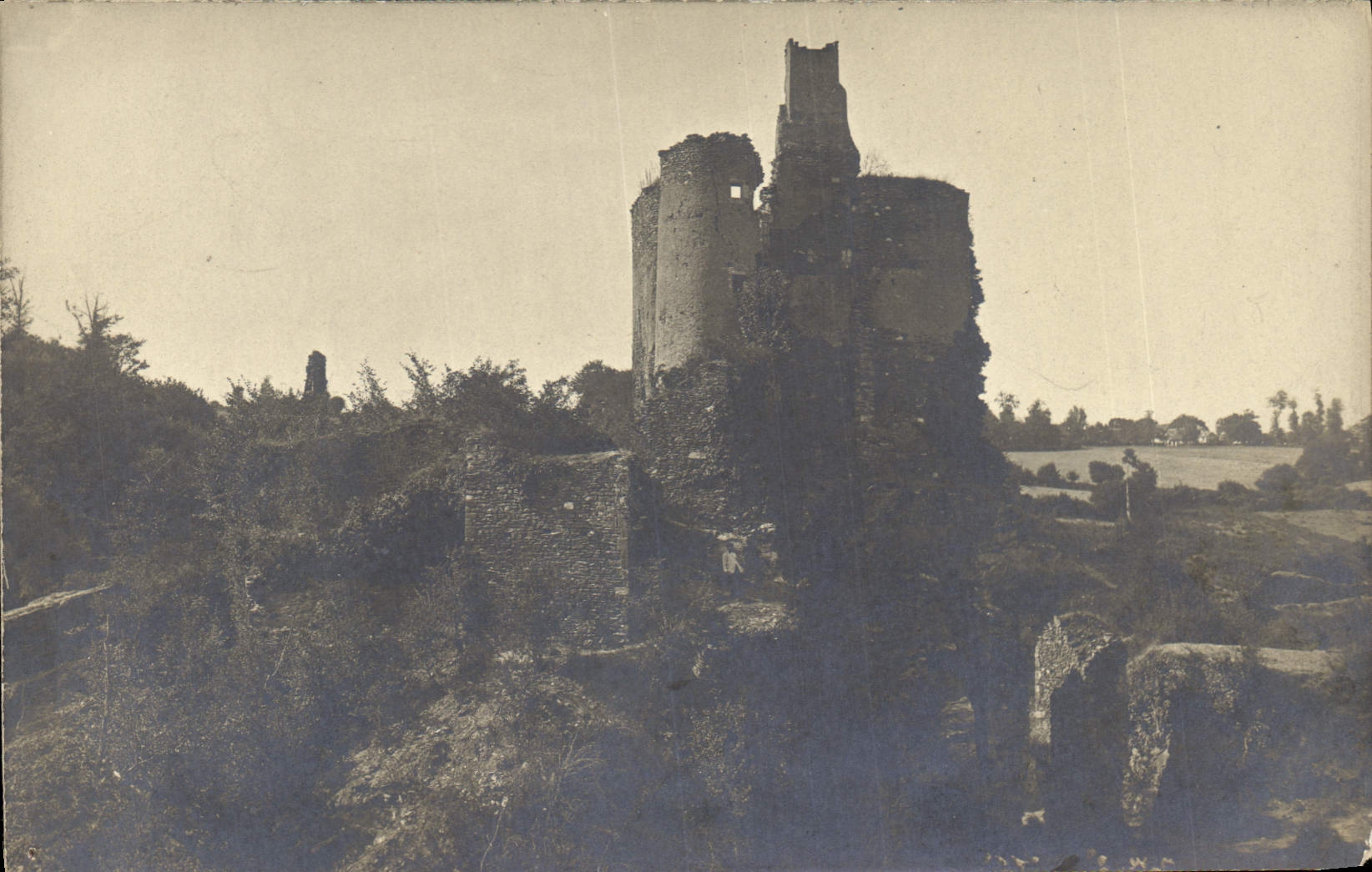 CARTE PHOTO Chateau