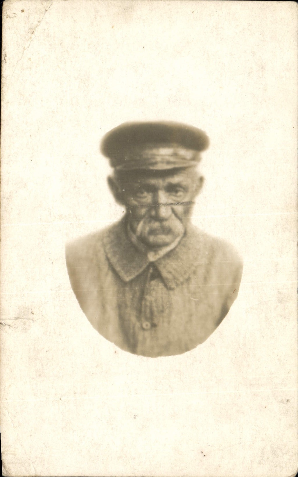 CARTE PHOTO Grand pere Adolphe Croquefer