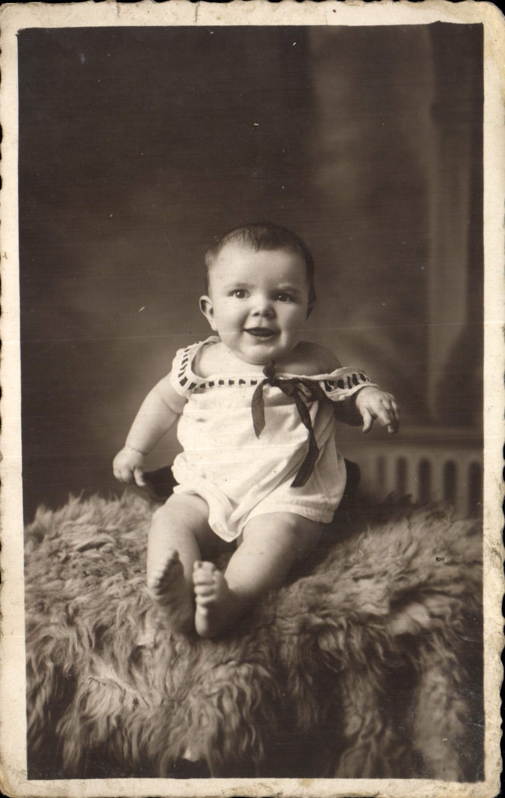 CARTE PHOTO Enfant Bebe