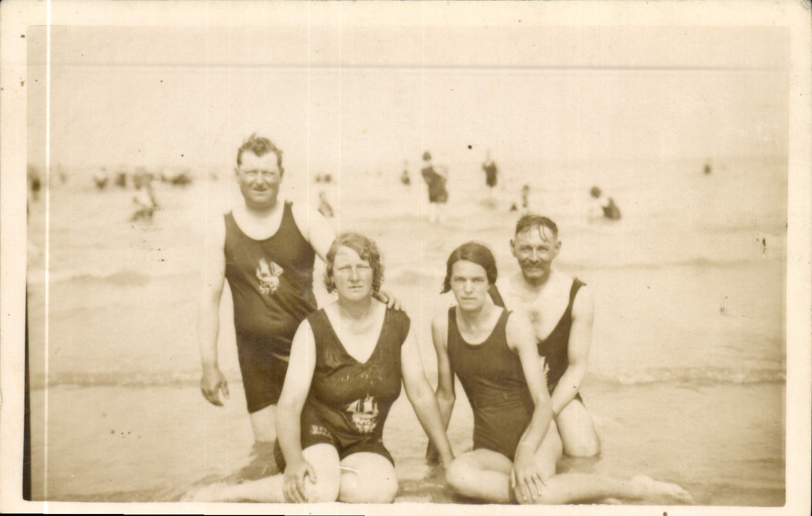 CARTE PHOTO Femmes Maillots de bains