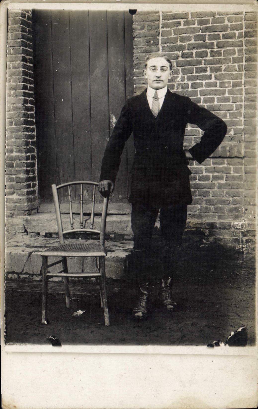 CARTE PHOTO Homme Daniel Volion