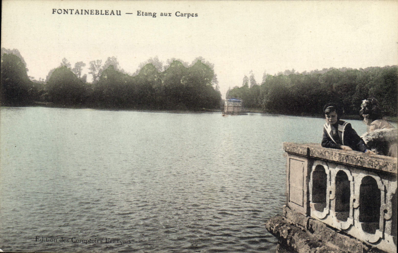 CPA Fontainebleau Etang aux Carpes Enfants