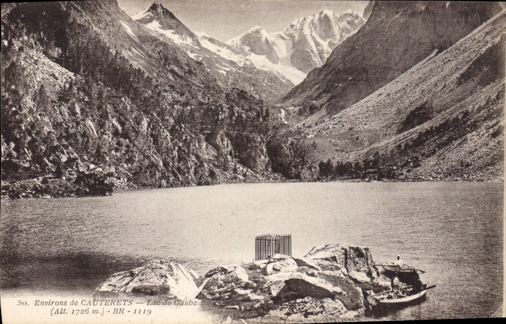 CPA Environs de Cauterets Lac de Gaube 