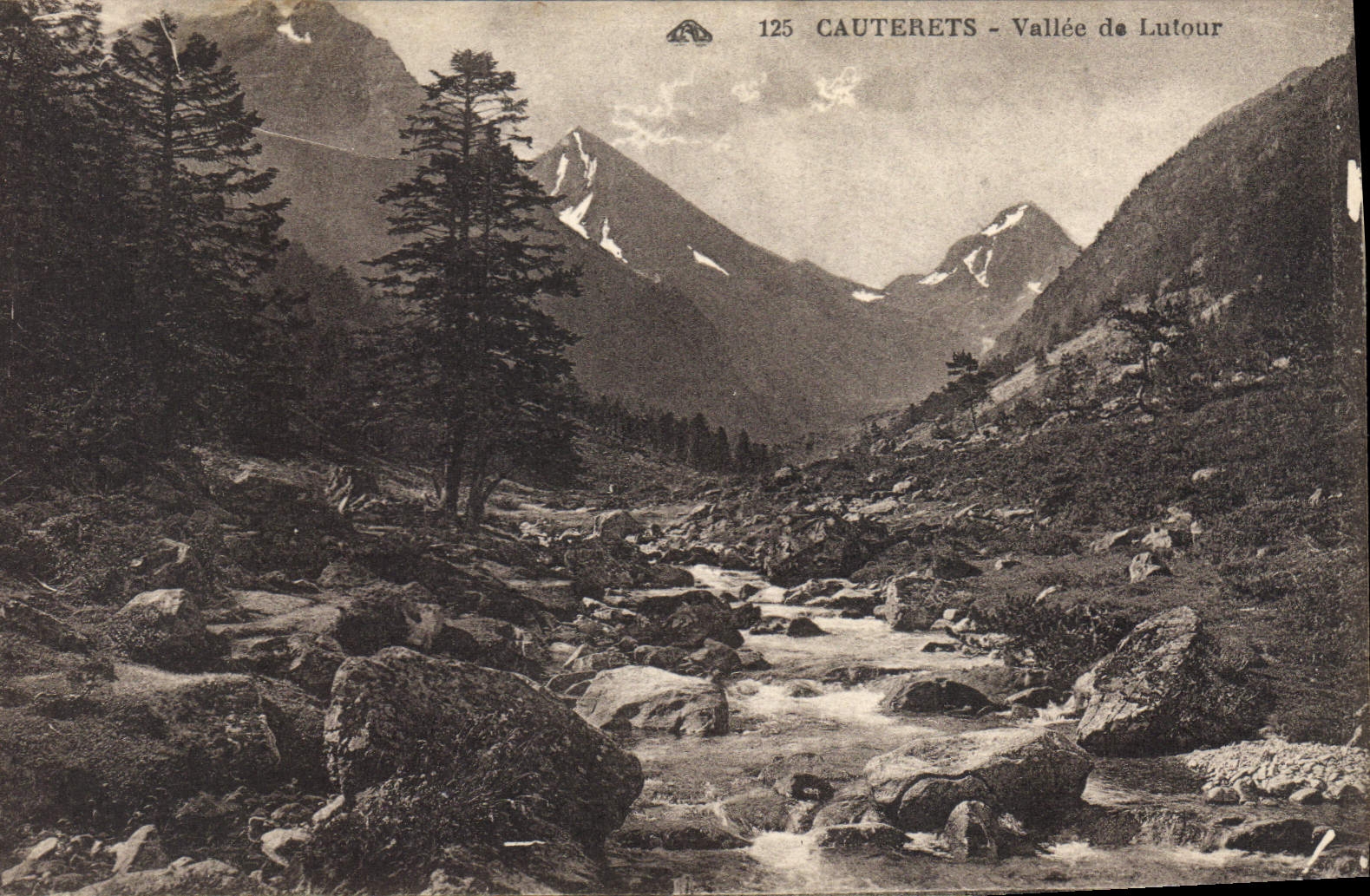 CPA Cauterets Vallee de Lutour 