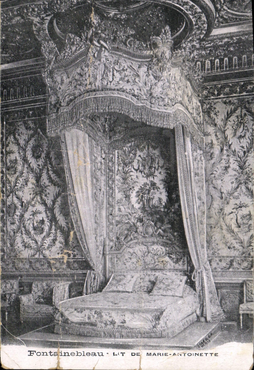 CPA Fontainebleau Marie Antoinette 