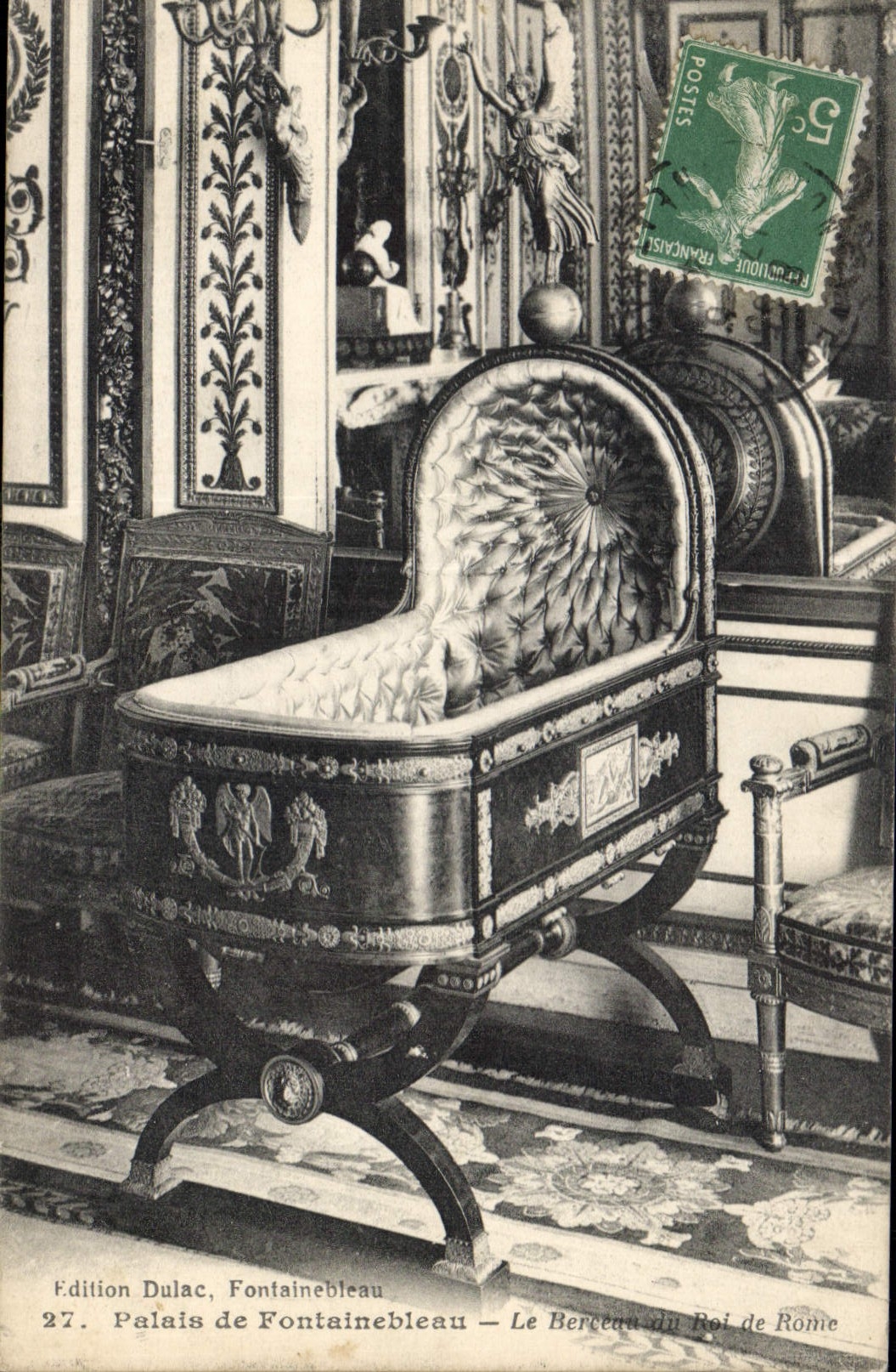 CPA Palais de Fontainebleau Le Berceau du Roi de Rome 