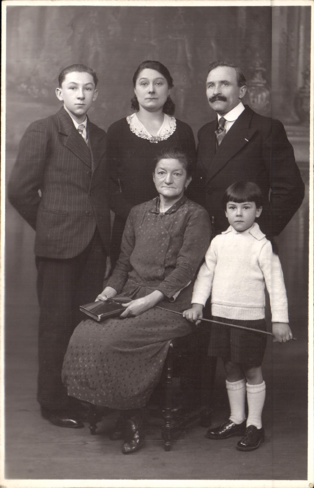 CARTE PHOTO personnages