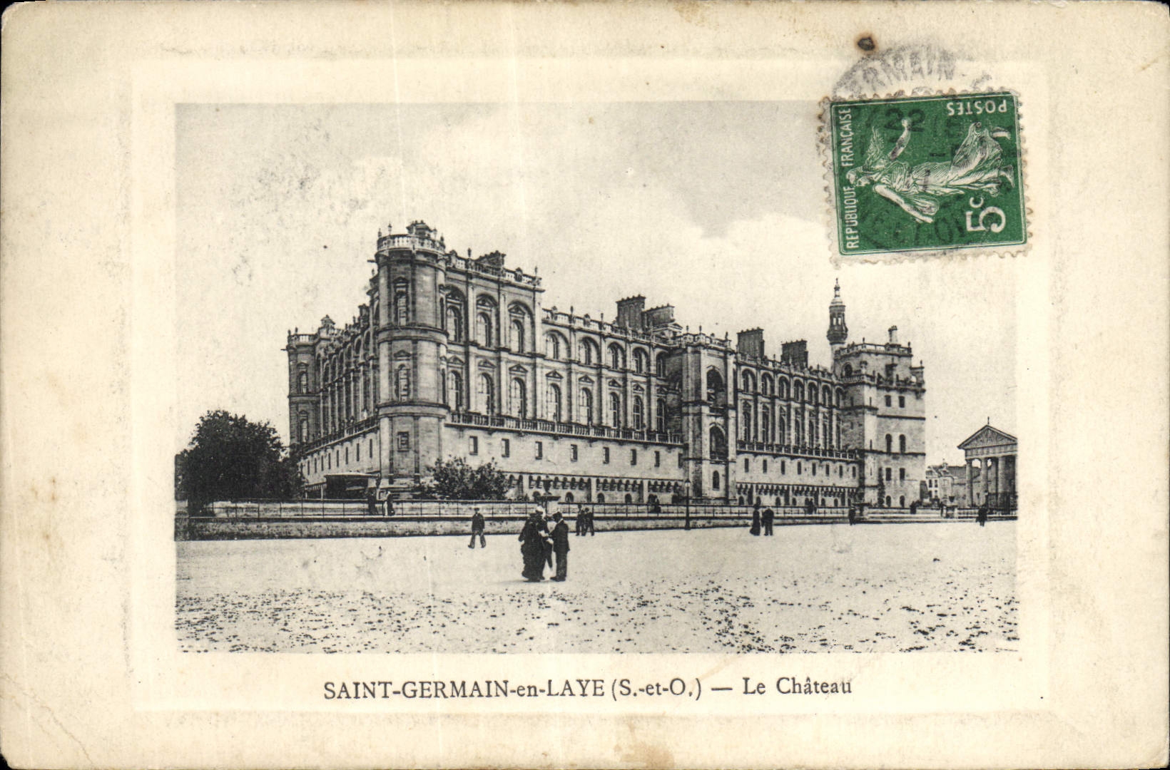 CPA Saint Germain en Laye S et O Le Chateau 