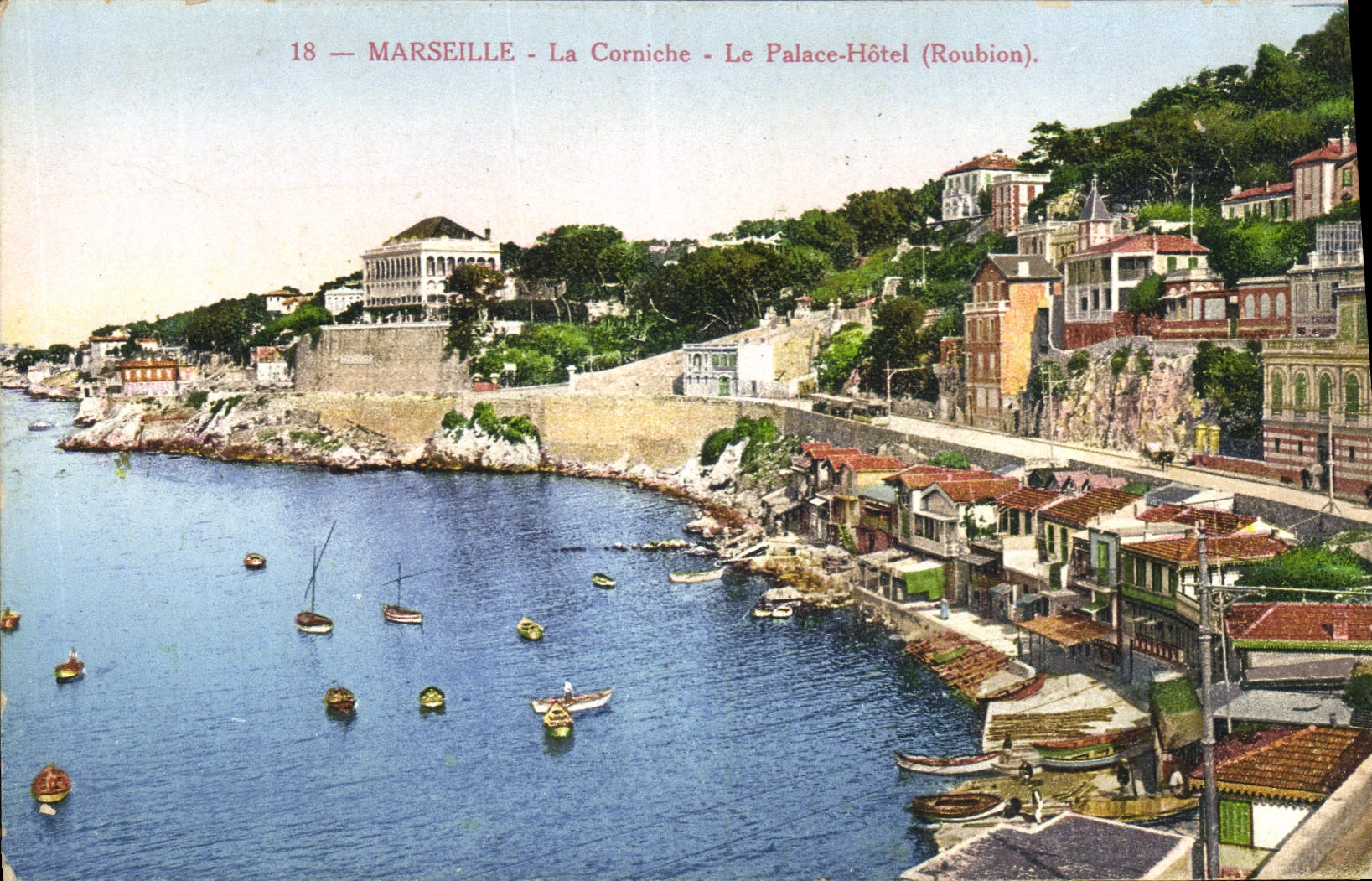 CPA Marseille La Coniche Le Palace Hotel