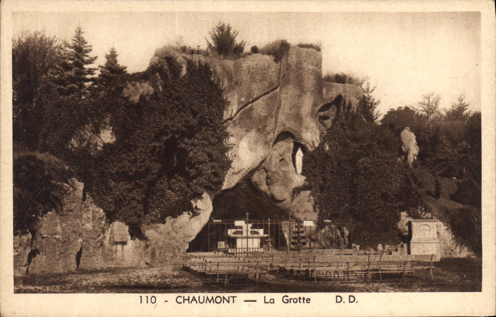 CPA Chaumont La Grotte 