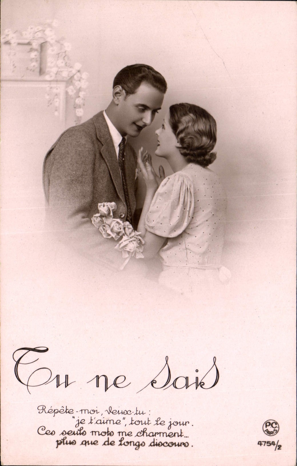 CPA tu ne Sais Femme