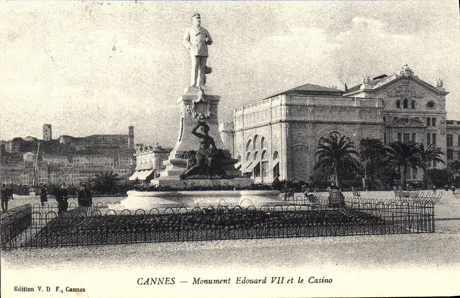 REPRO Cannes Monument Edouard VII et le Casino 