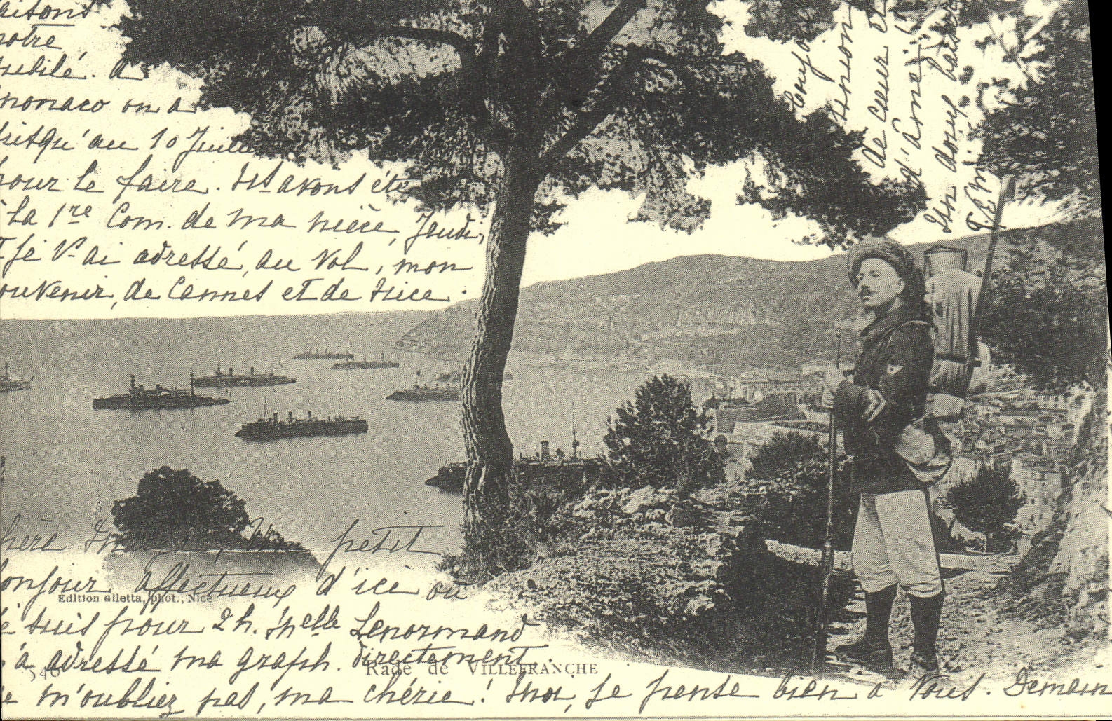 REPRO Comte de Nice Rade de Villefranche