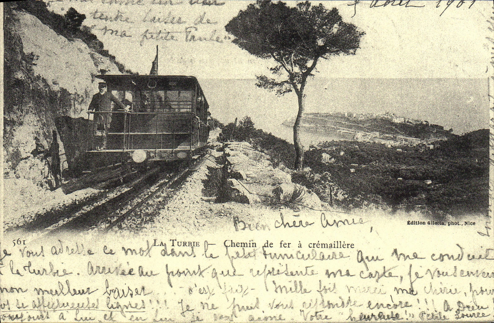 REPRO La Turrie Chemin de fer a Cremaillere 