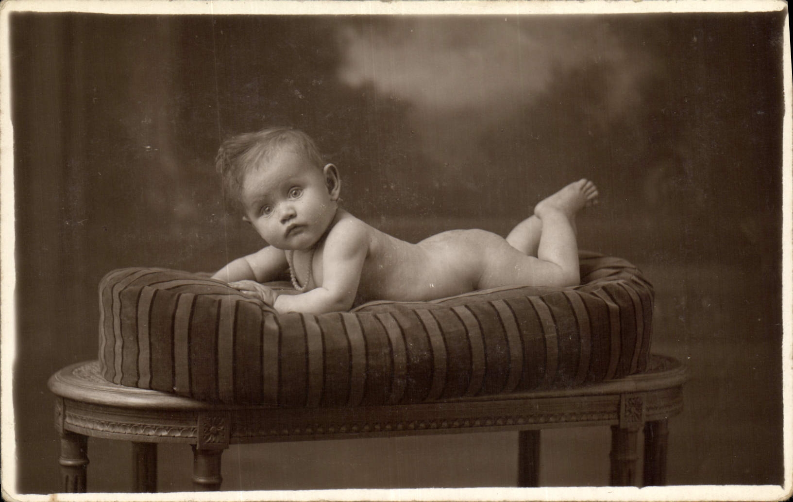 CARTE PHOTO Enfant Bebe