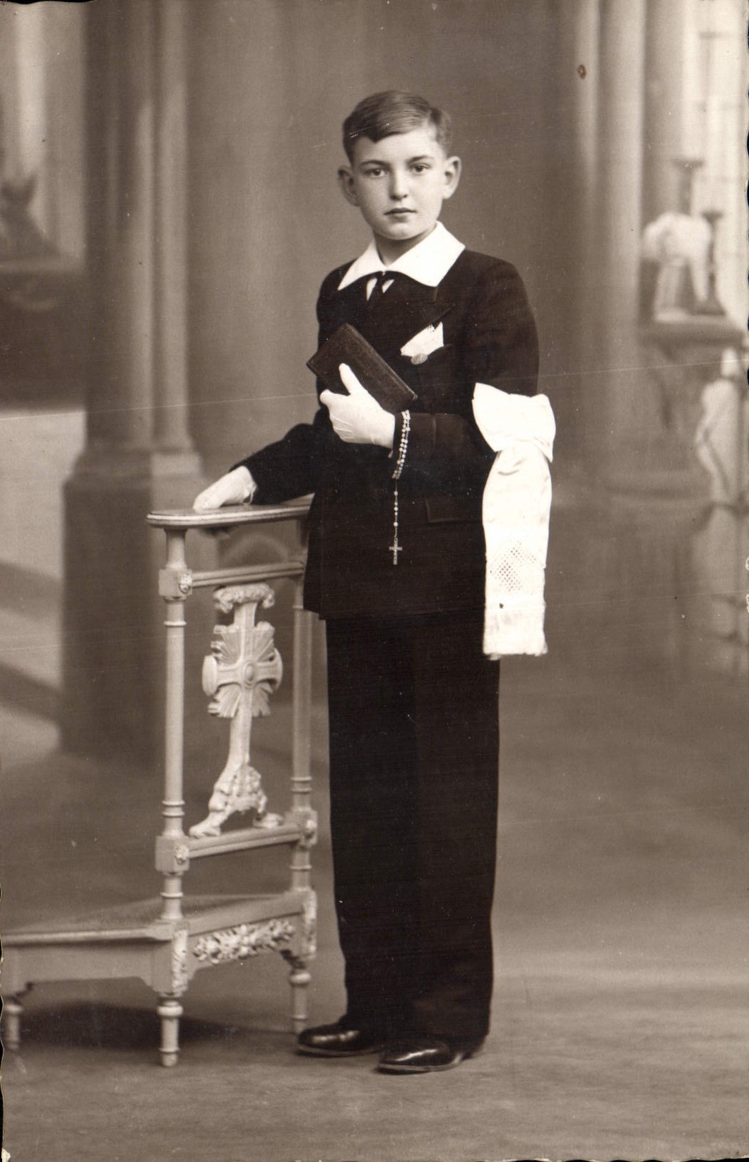 CARTE PHOTO Communiant