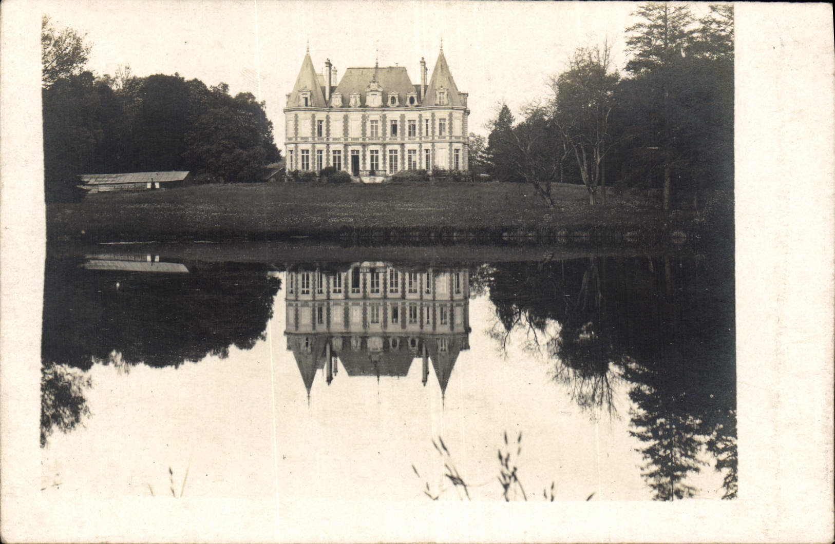 CARTE PHOTO Château