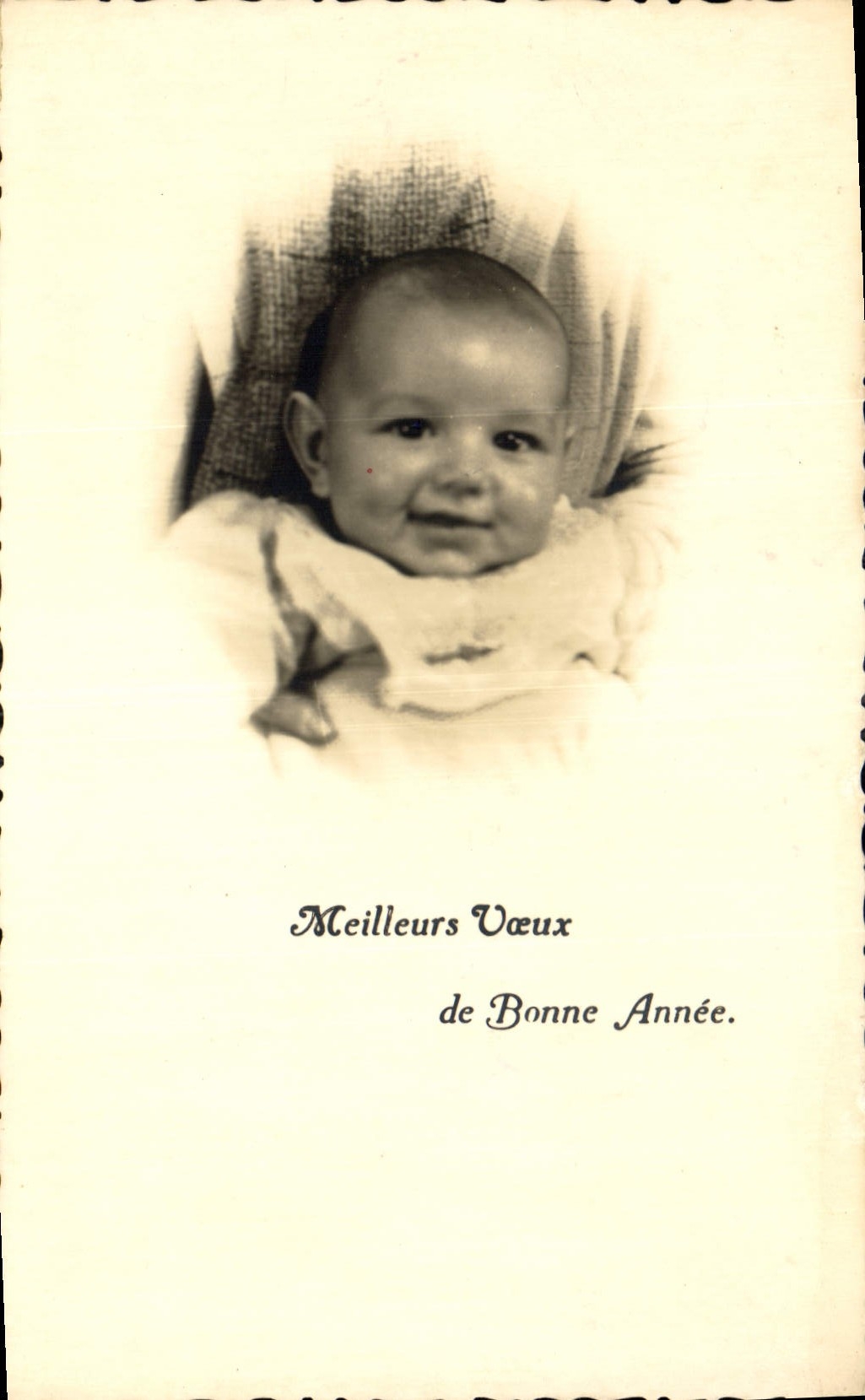 CPA Meilleurs Voeux de Bonne Annee Enfant