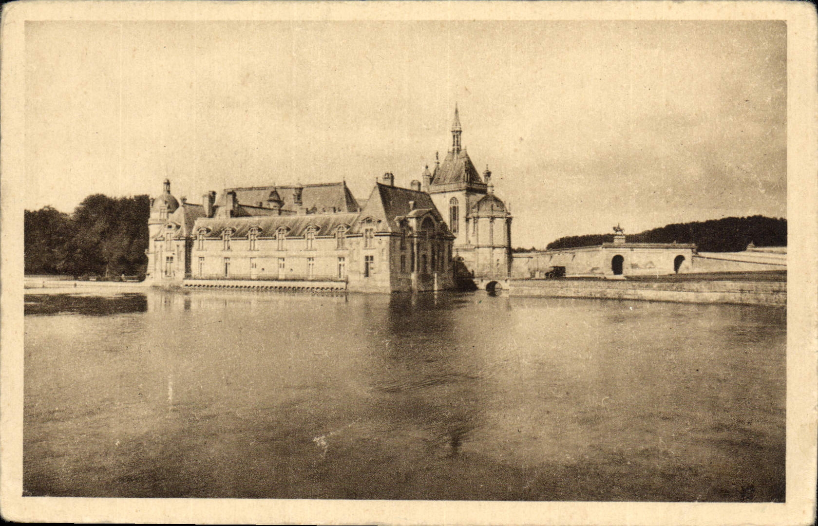 CPA Chateau de Chantilly Cote Sud 