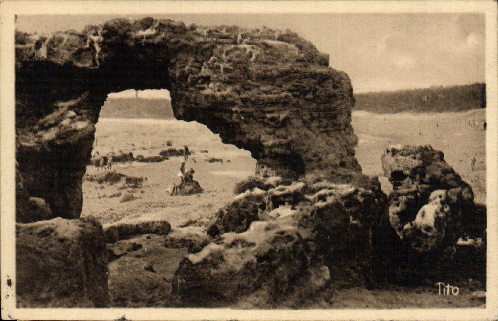CPA Saint Palais sur Mer Cote d'Argent