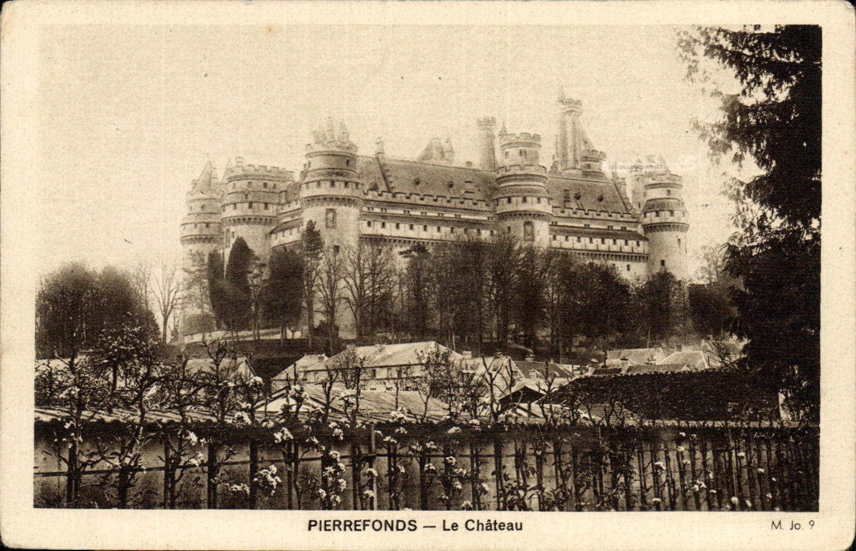 CPA Pierrefonds Le Chateau 