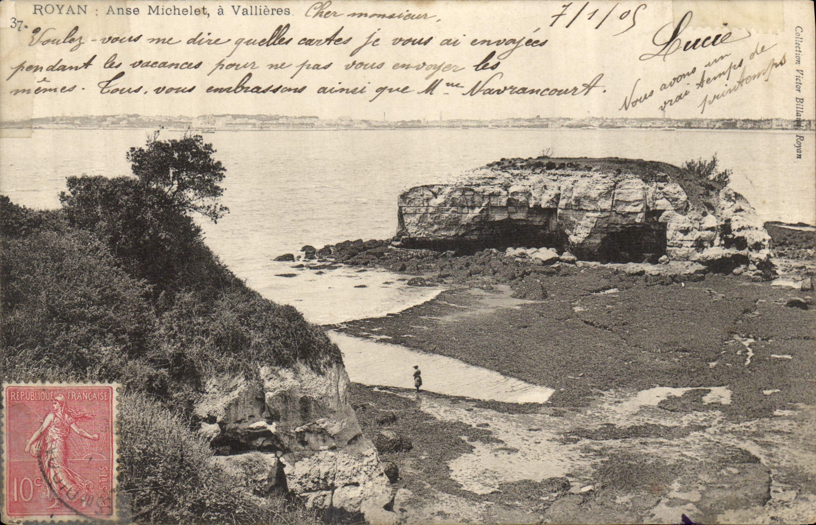 CPA Royan Anse Michelet a Vallieres 