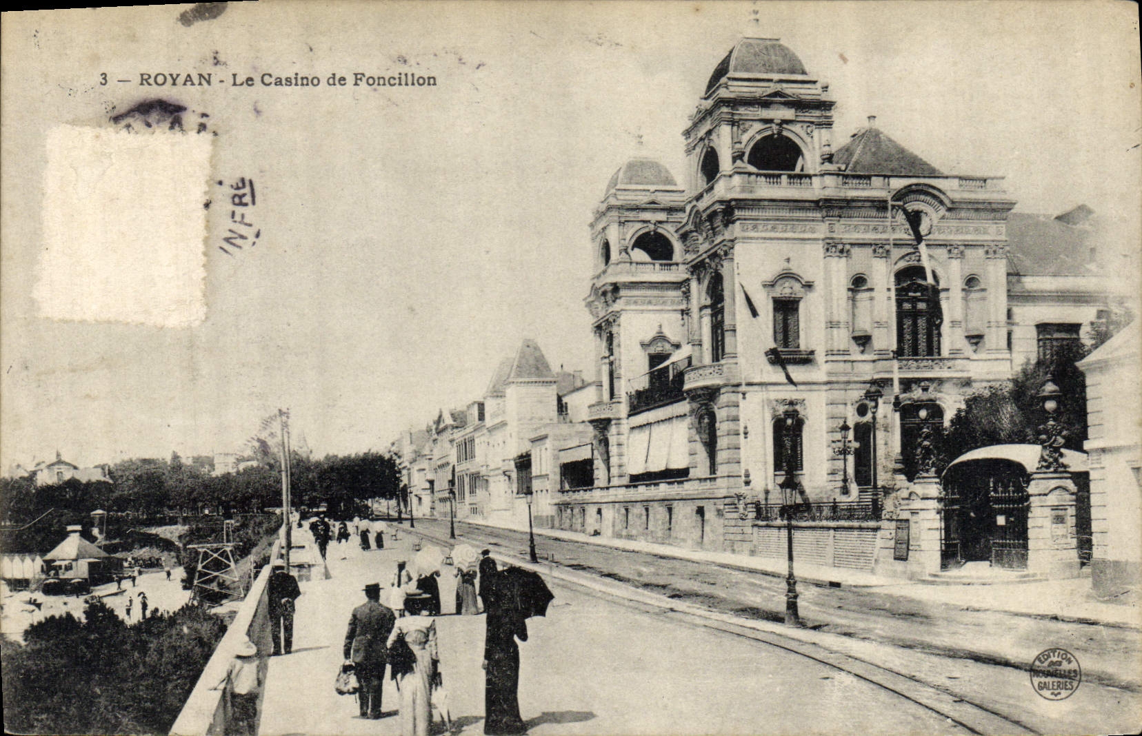 CPA Royan Le Casino de Foncillon 