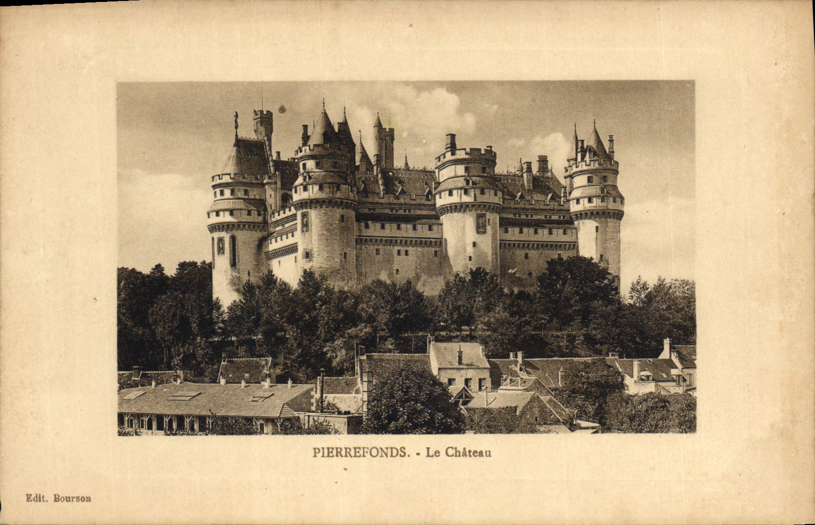 CPA Pierrefonds Le Chateau 