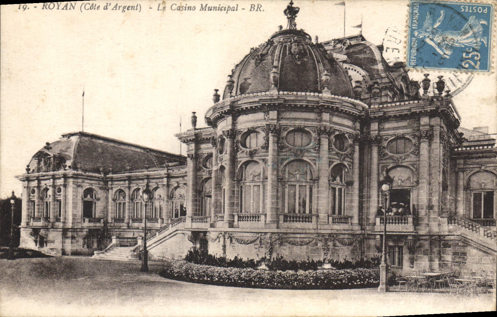 CPA Royan Cote d'Argent Le Casino Municipal 