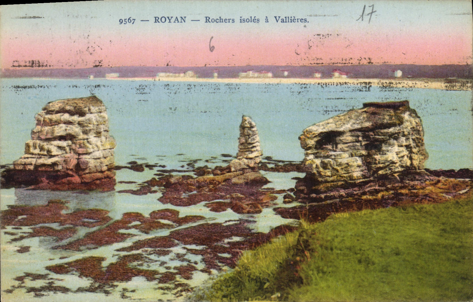CPA Royan Rochers Isoles a Vallieres 
