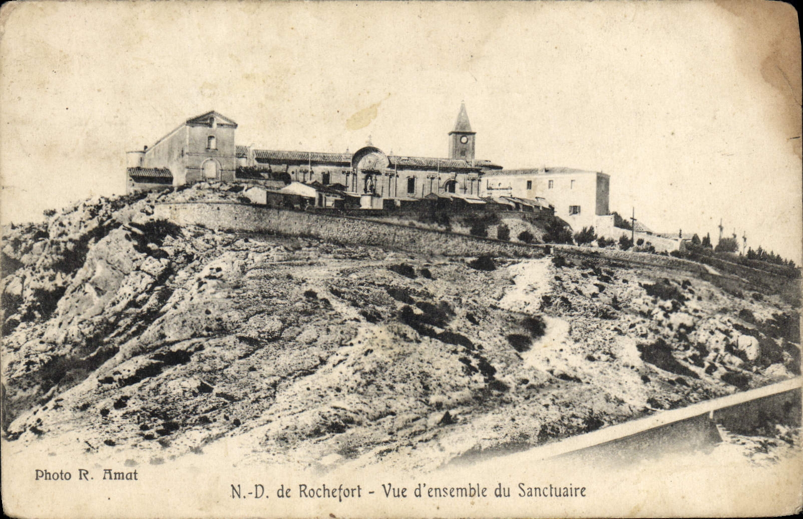 CPA Notre Dame de Rochefort Vue d'Ensemble du Sanctuaire