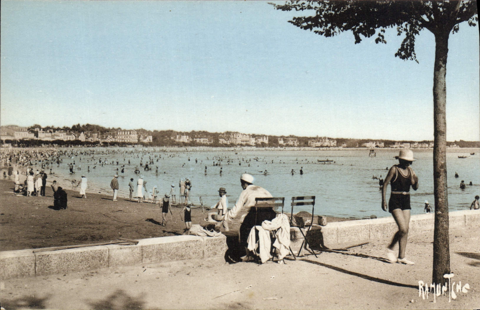 CPA La Cote d'Argent Royan Grande Conche 