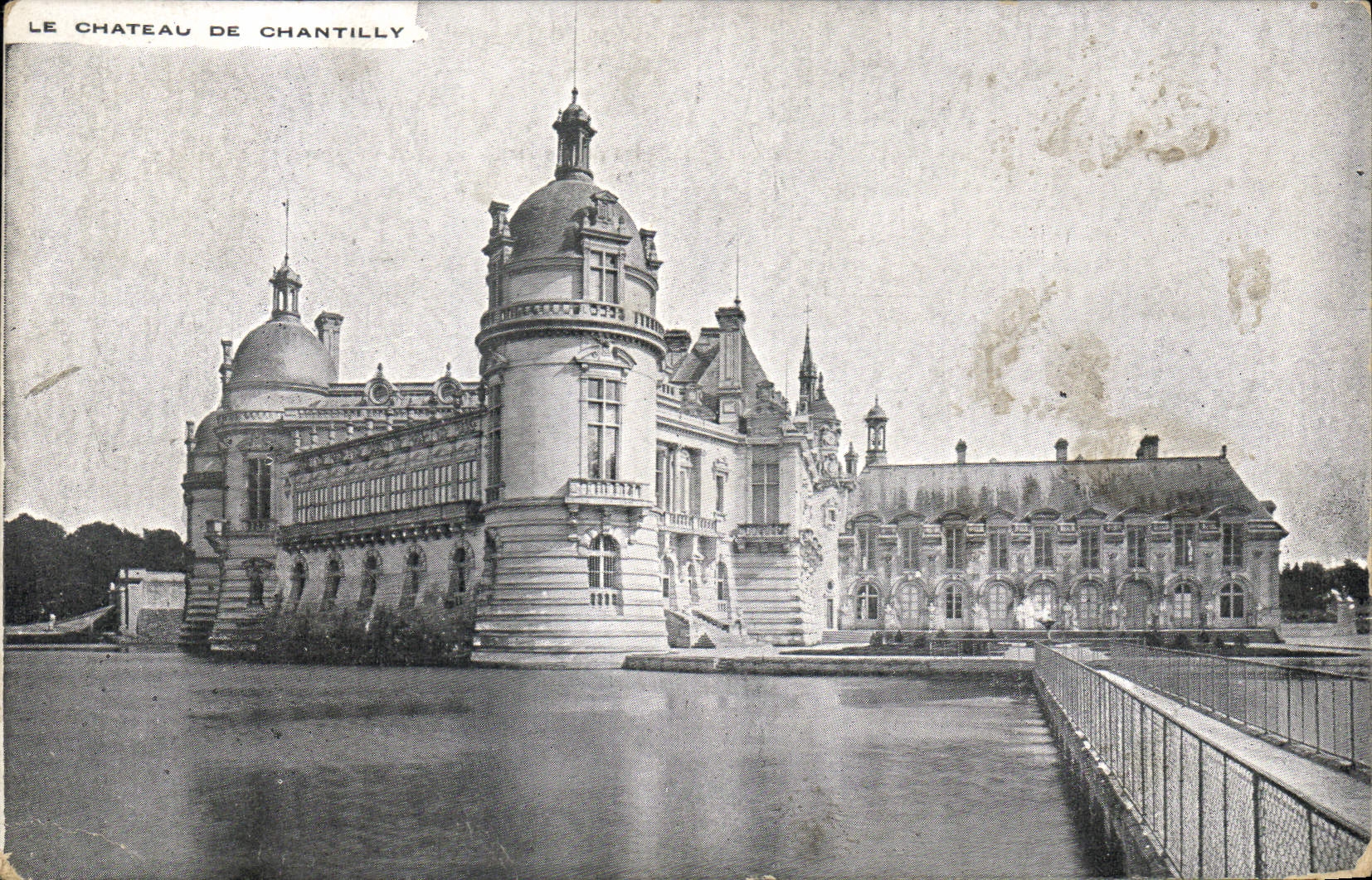 CPA Le Chateau de Chantilly 