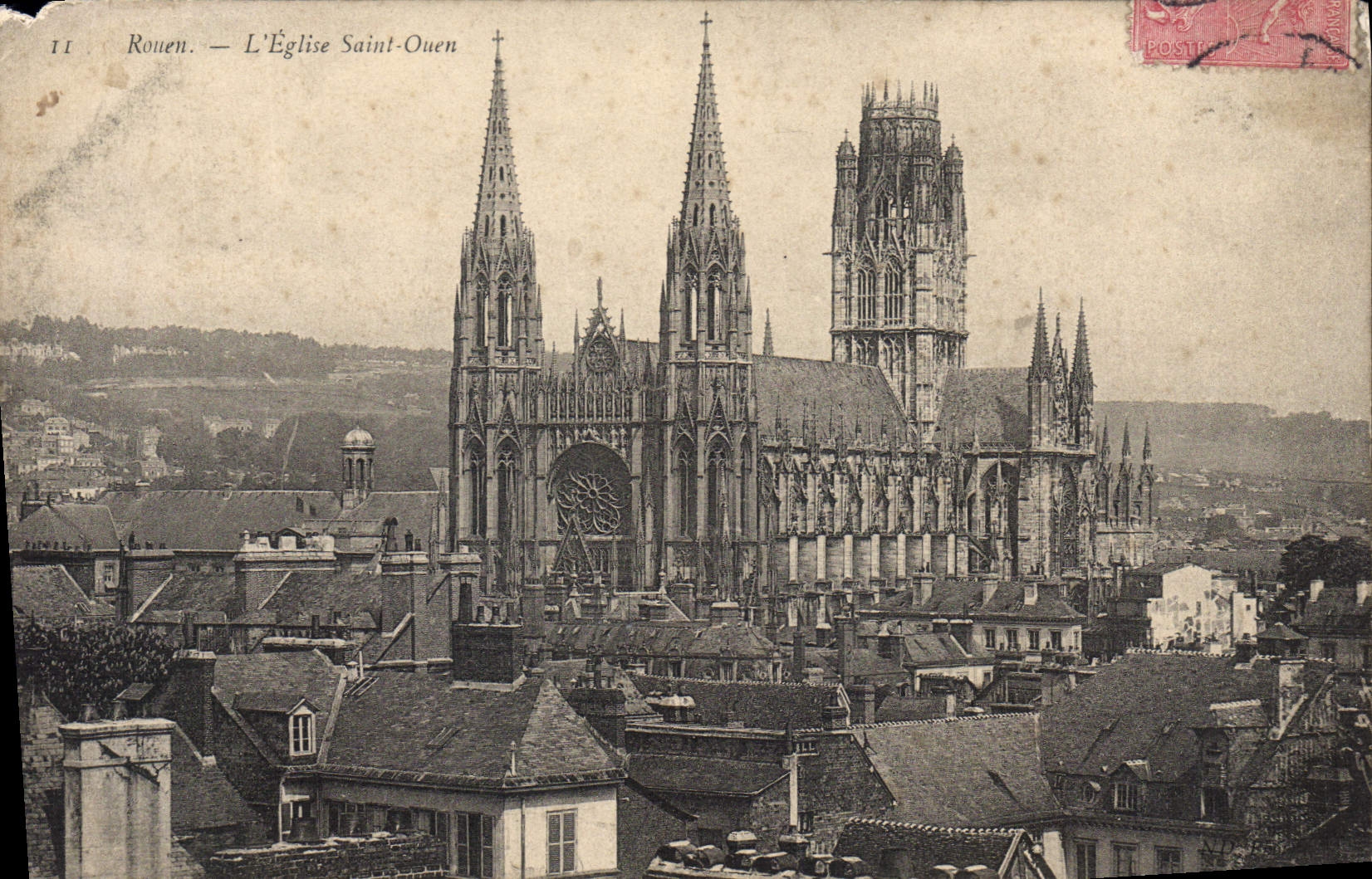 CPA Rouen L'Eglise Saint Ouen 