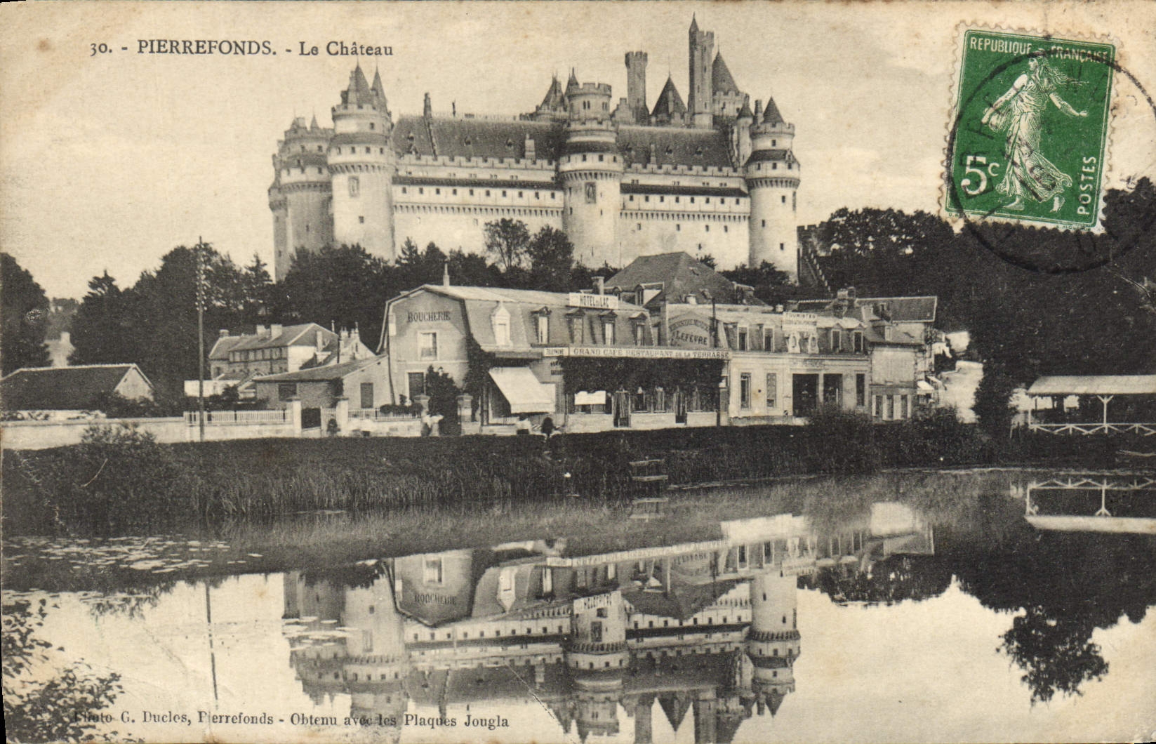 CPA Pierrefonds Le Chateau 