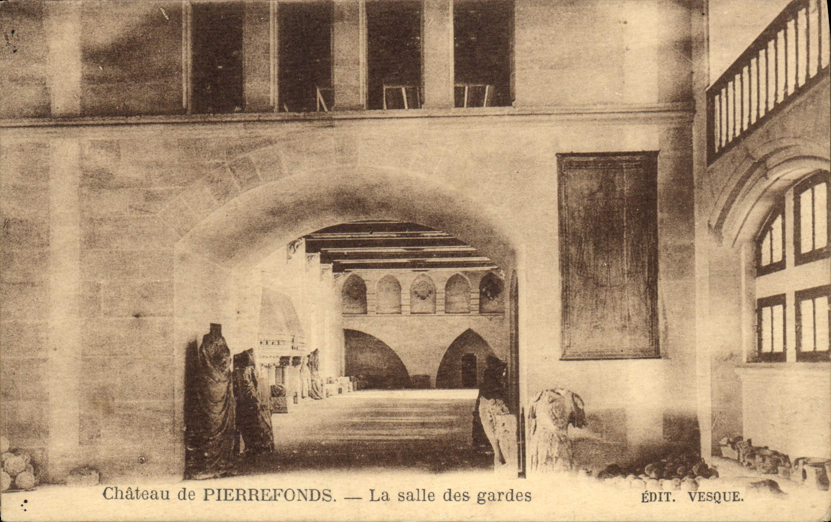 CPA Chateau de Pierrefonds La Salle des Gardes