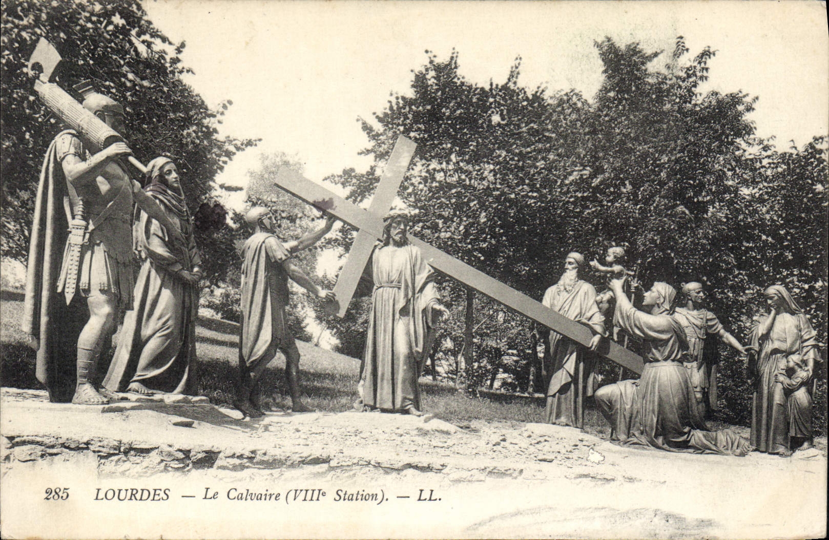 CPA Lourdes Le Calvaire 