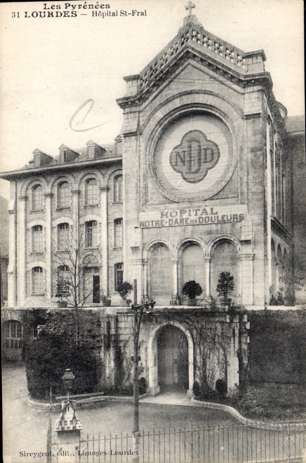 CPA Lourdes Hopital St Fral 