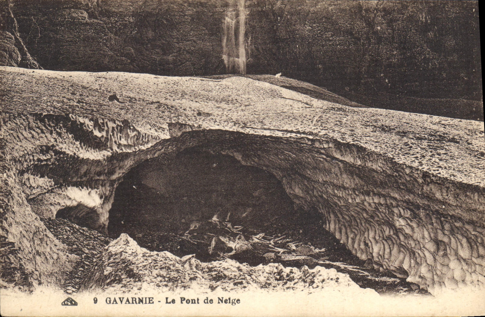 CPA Gavarnie Le Pont de Neige 
