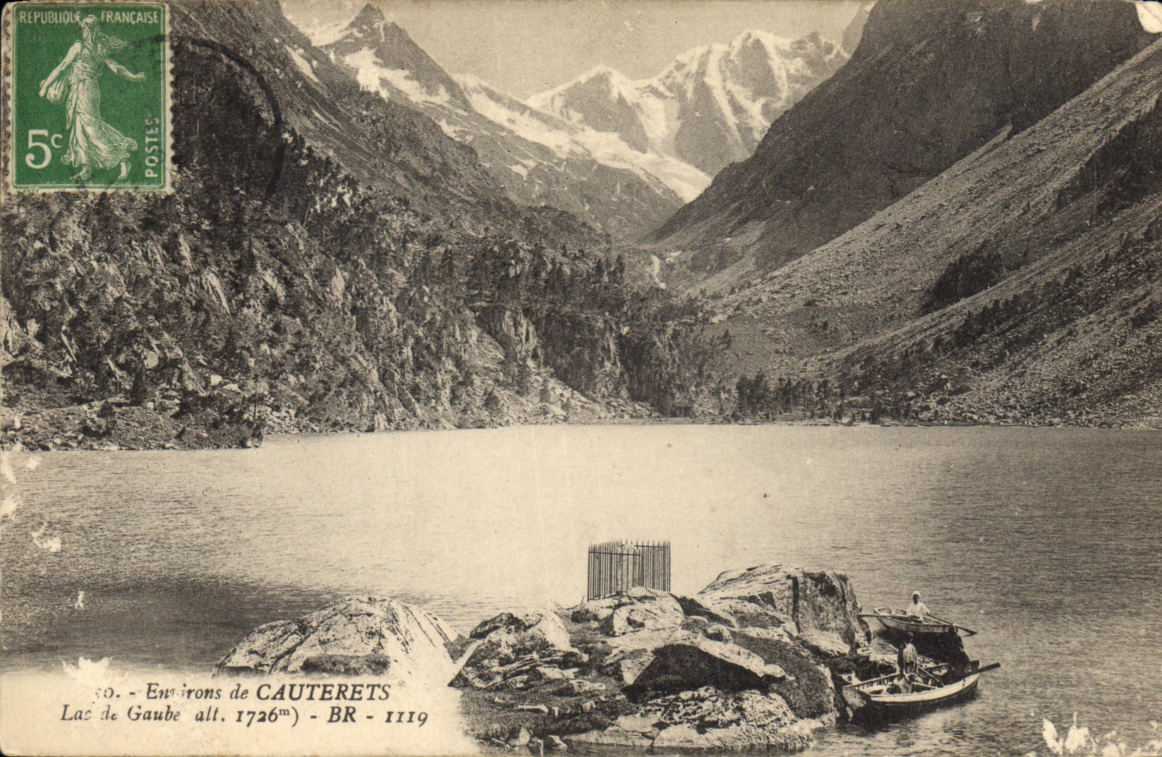 CPA Environs de Cauterets Lac de Gaube 