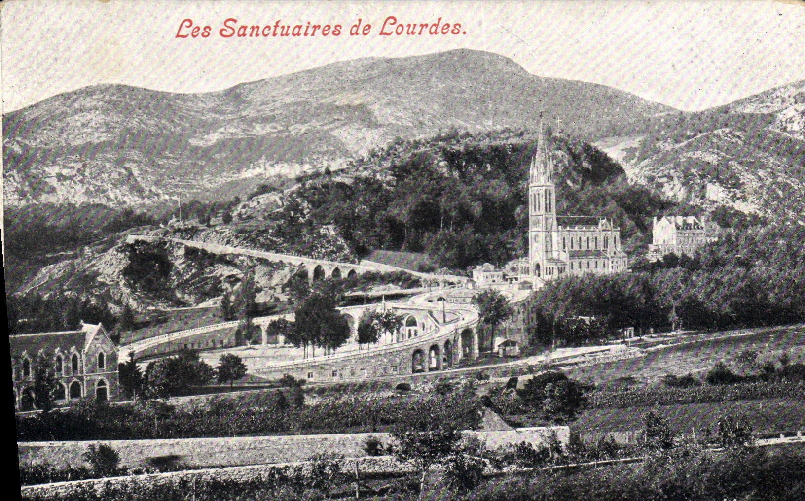 CPA Les Sanctuaires de Lourdes 
