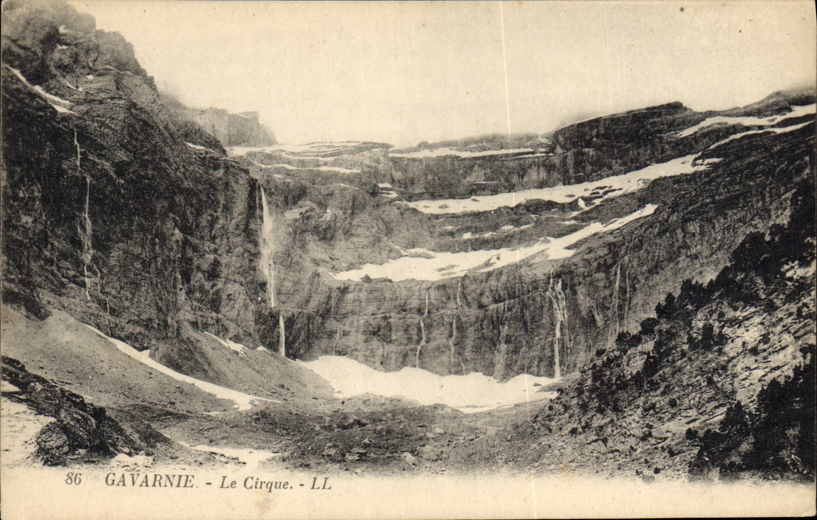 CPA Gavarnie Le Cirque 