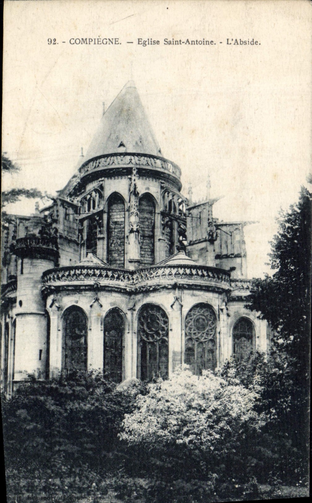 CPA Compiegne Eglise Saint Antoine 