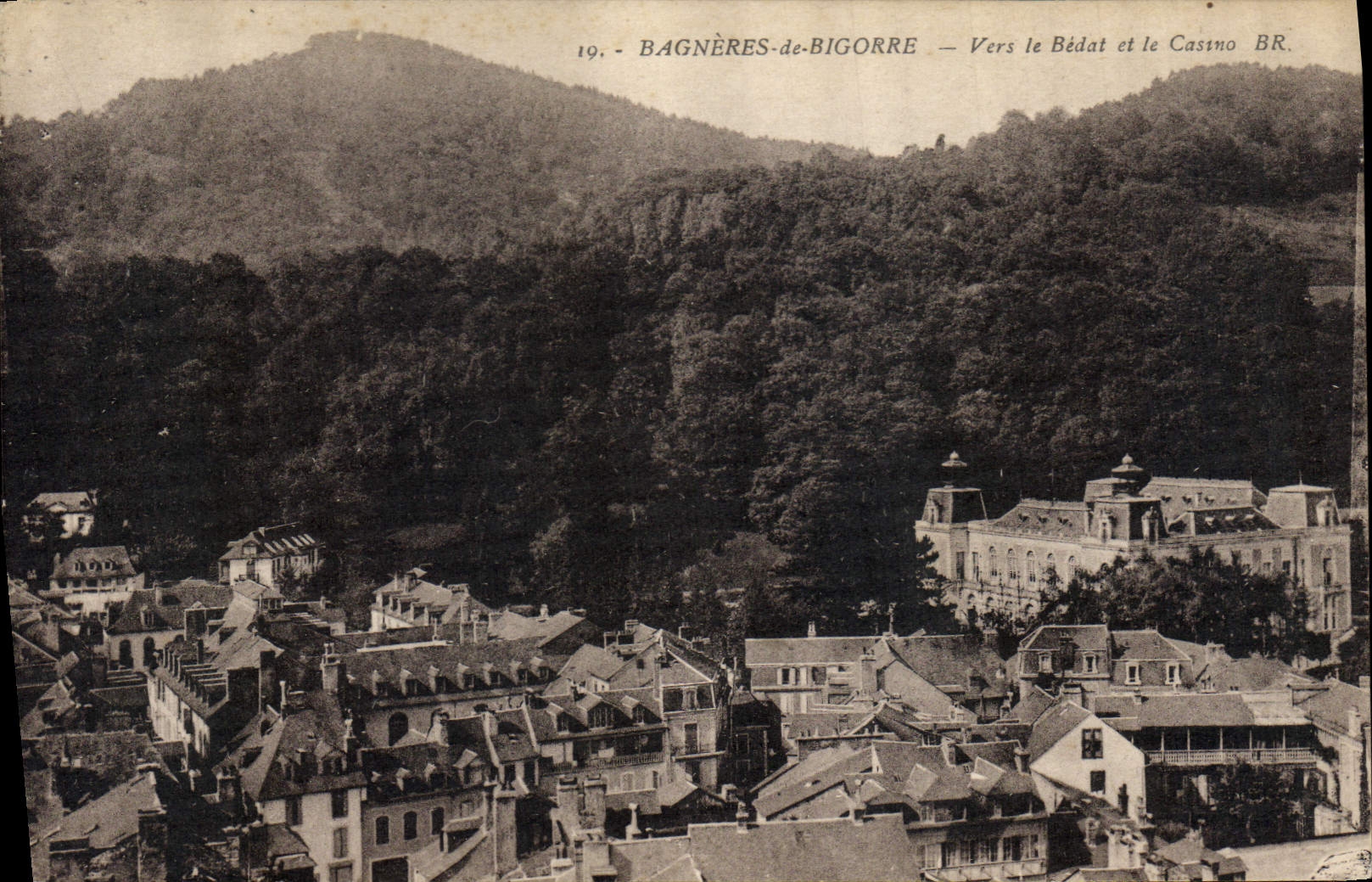 CPA Bagneres de Bigorre Vers le Bidat et le Casino