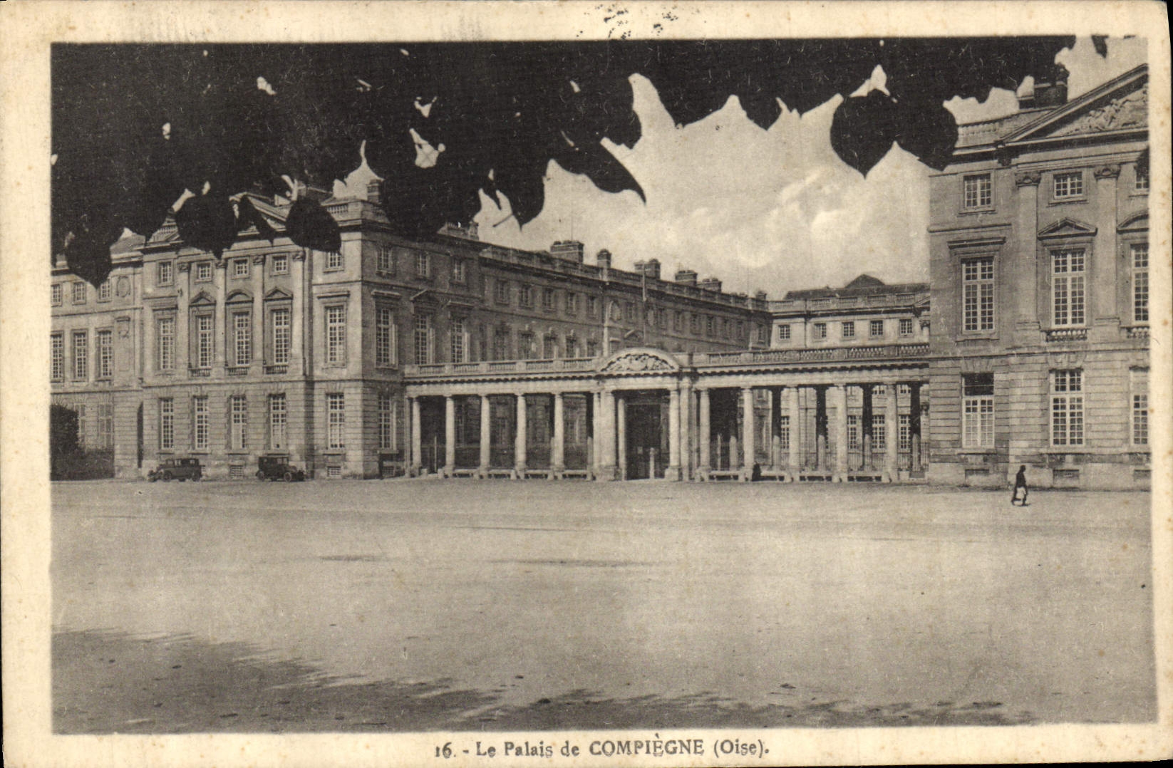 CPA Le Palais de Compiegne Oise 