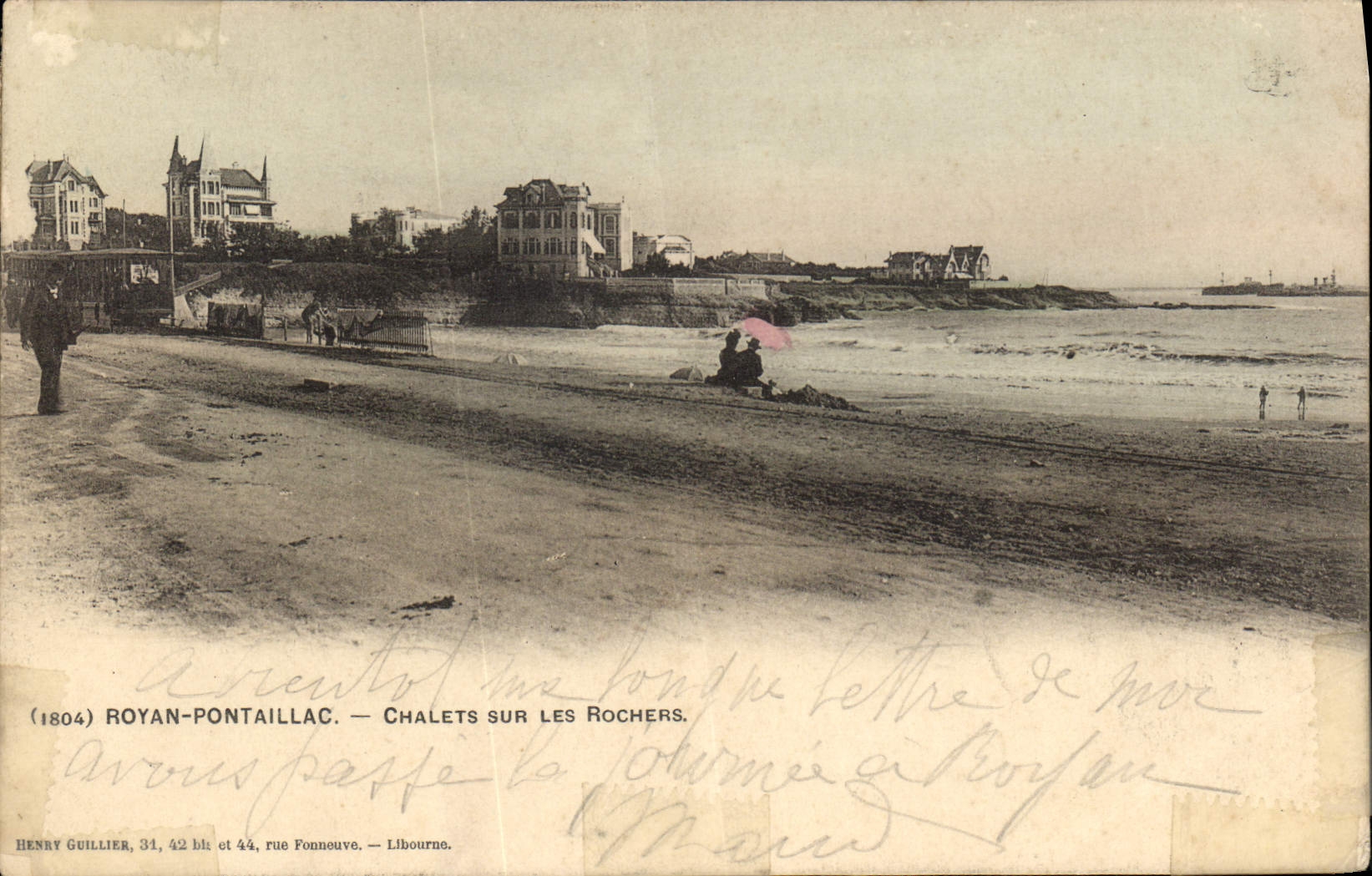 CPA Royan Pontaillac Chalets sur les Rochers 